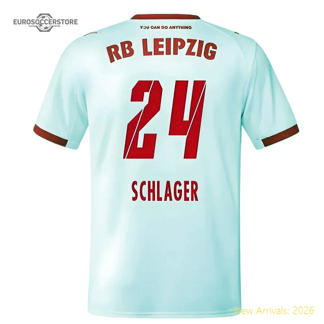 2025-2026 Red Bull Leipzig Home Shirt (Schlager 24)-Football Jersey Hub