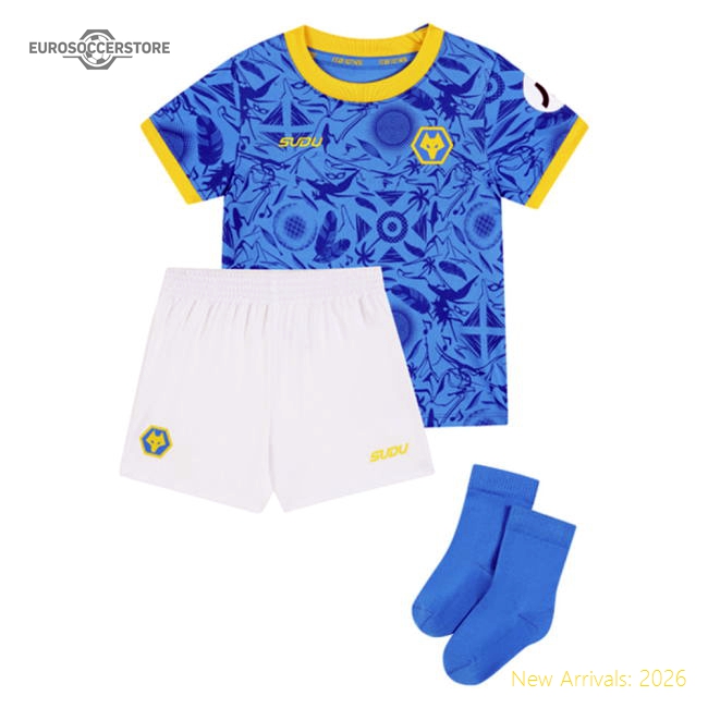 2025-2026 Wolves Third Baby Kit-Football Jersey Hub