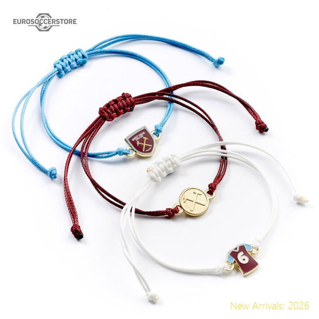 West Ham United FC Friendship Bracelet Set-Football Jersey Hub