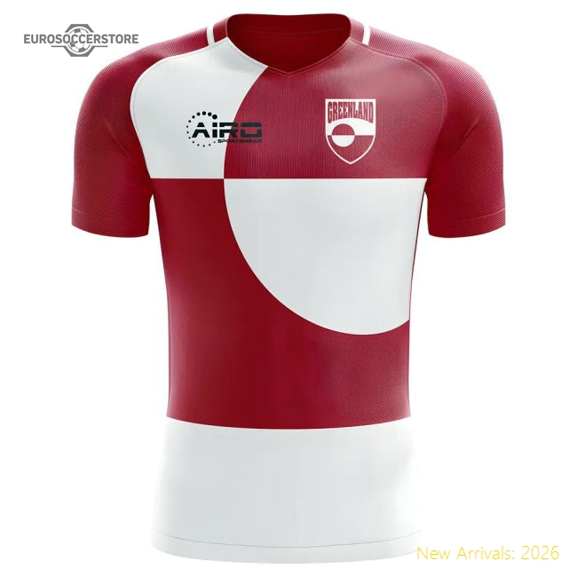 2025-2026 Greenland Home Concept Football Shirt - Womens-Football Jersey Hub