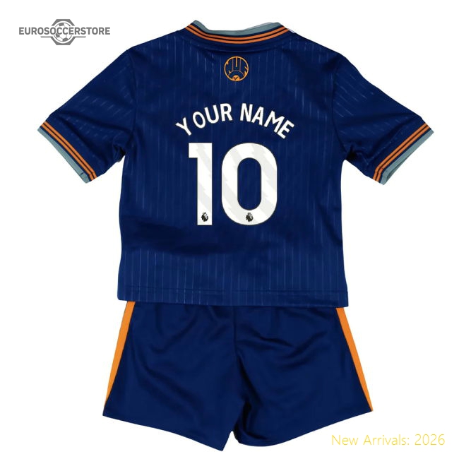 2025-2026 Newcastle Third Mini Kit (Your Name)-Football Jersey Hub