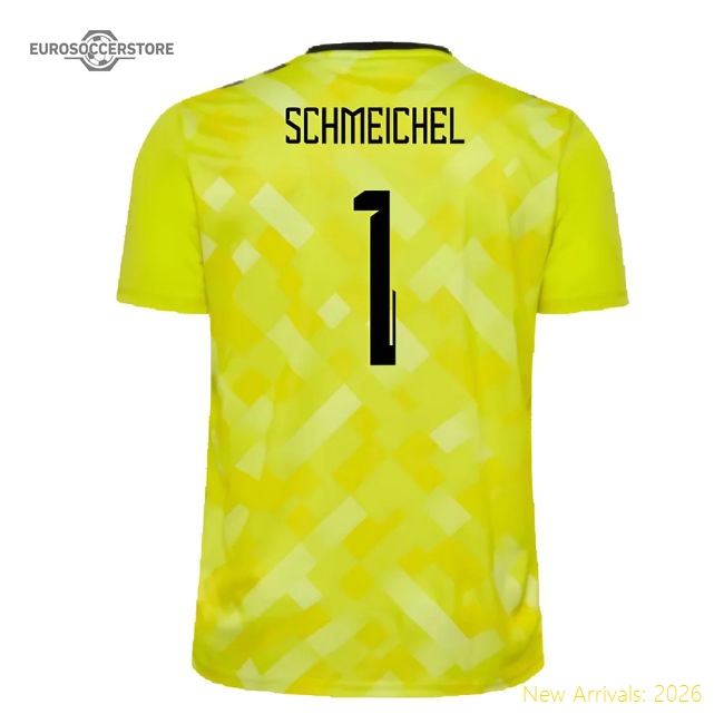 2024-2025 Denmark Home Goalkeeper Shirt (Yellow) (Schmeichel 1)-Football Jersey Hub