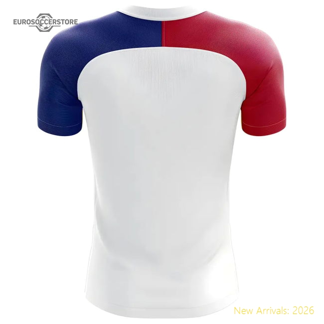 2025-2026 Serbia Flag Concept Football Shirt - Womens-Football Jersey Hub