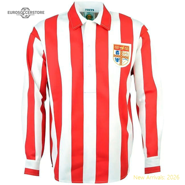 Stoke City 1940s Retro Football Shirt-Football Jersey Hub