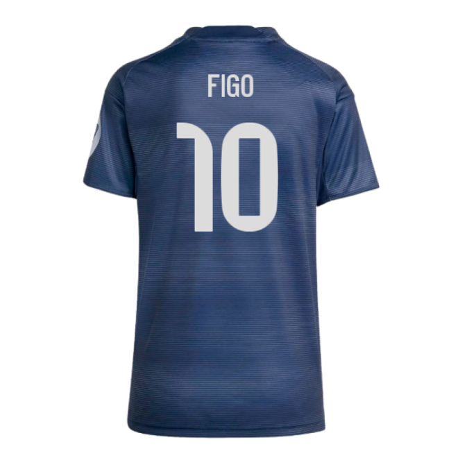 2025-2026 Real Madrid Authentic Away Shirt (Womens) (Figo 10)-Football Jersey Hub