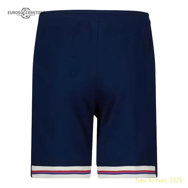 2024-2025 England Home Shorts (Navy) - Kids-Football Jersey Hub