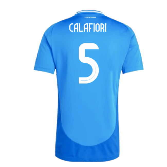 2024-2025 Italy Home Shirt (CALAFIORI 5)-Football Jersey Hub