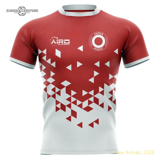 2025-2026 Japan Home Concept Rugby Shirt - Baby-Football Jersey Hub