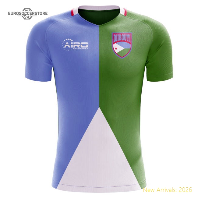 2025-2026 Djibouti Home Concept Football Shirt-Football Jersey Hub