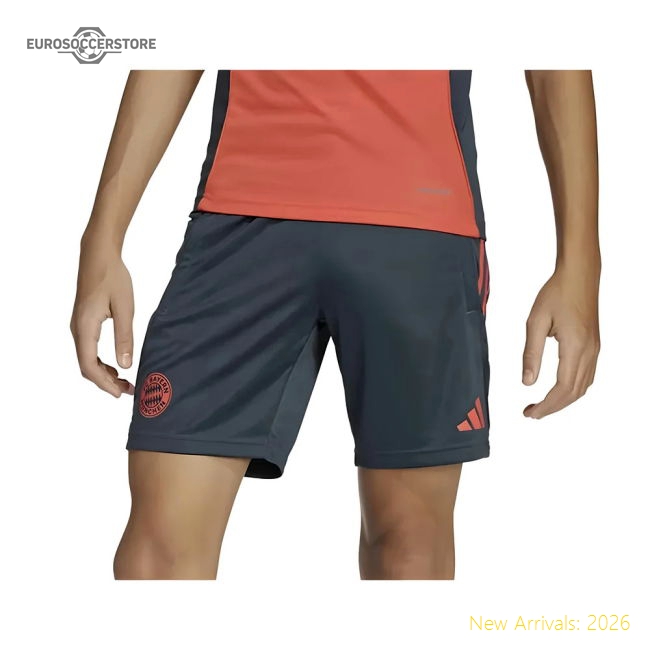 2025-2026 Bayern Munich Training Shorts (Bold Onix) - Kids-Football Jersey Hub