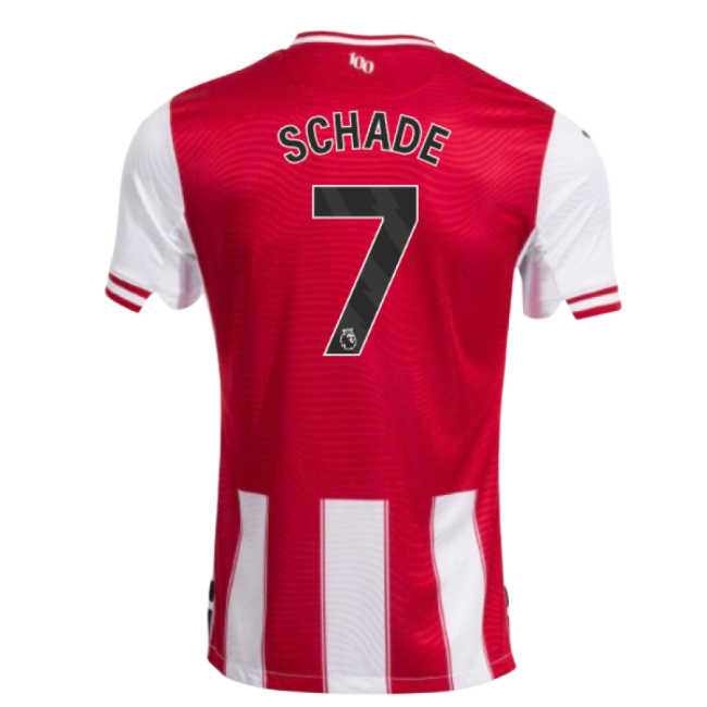 2025-2026 Brentford Home Shirt (Schade 7)-Football Jersey Hub