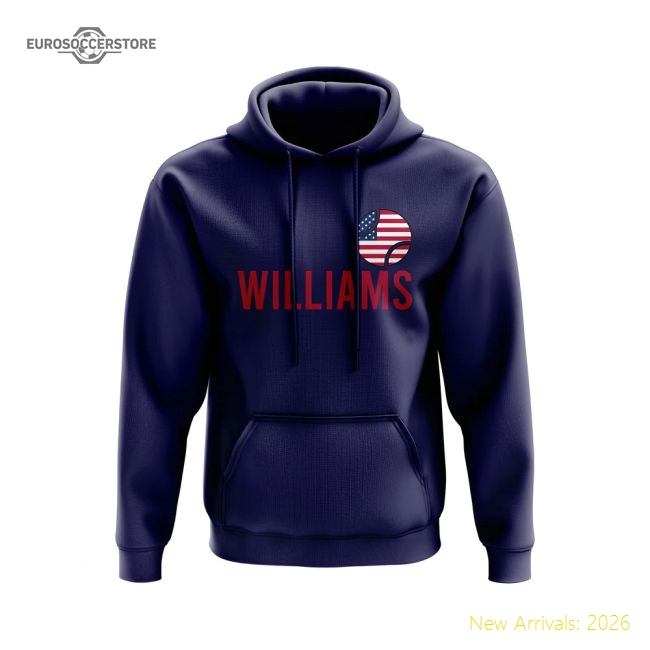 Serena Williams USA Name Hoody (Navy)-Football Jersey Hub