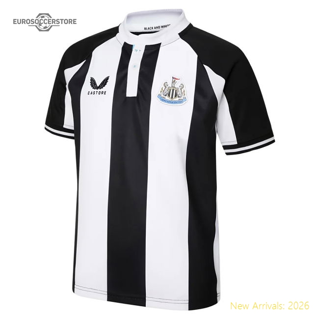 2021-2022 Newcastle United Home Shirt (Kids) (Your Name)-Football Jersey Hub