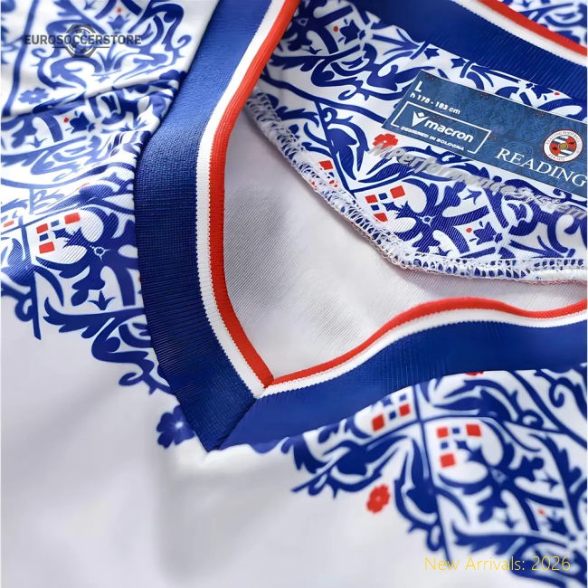 2025-2026 Reading Home Shirt-Football Jersey Hub