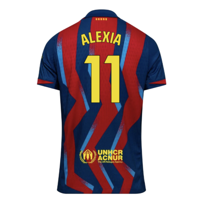 2025-2026 Barcelona Authentic Dri-Fit SE Fourth Shirt (Alexia 11)-Football Jersey Hub