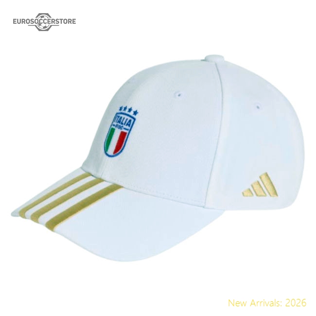 2026-2027 Italy BB Cap (White)-Football Jersey Hub