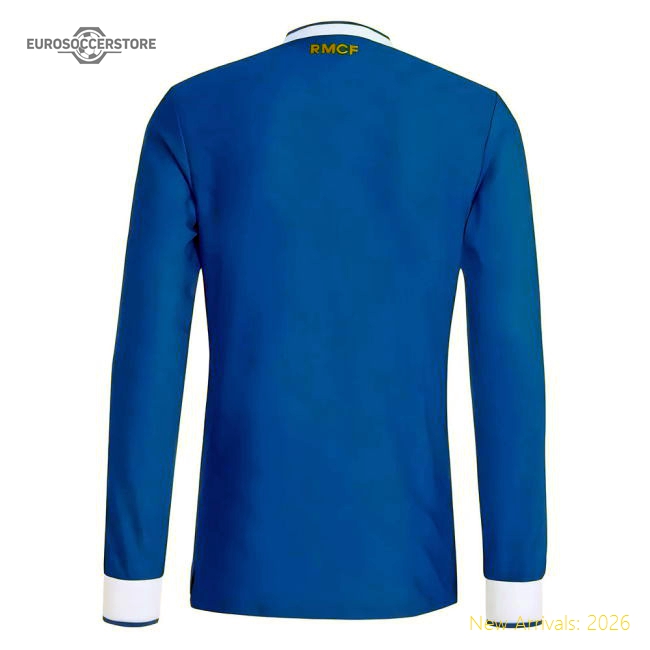 2025-2026 Real Madrid Authentic Long Sleeve Third Shirt-Football Jersey Hub