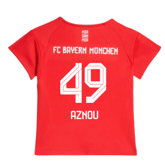 2025-2026 Bayern Munich Home Baby Kit (Aznou 49)-Football Jersey Hub