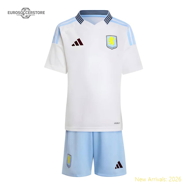 2024-2025 Aston Villa Away Mini Kit-Football Jersey Hub