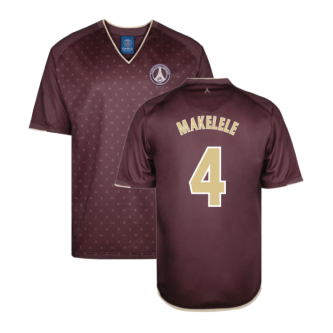 2006-2007 PSG Away Retro Shirt (Makelele 4)-Football Jersey Hub