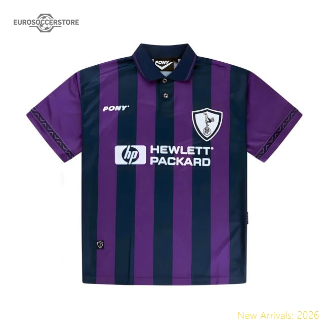 1995-1996 Tottenham Away Pony Retro Shirt-Football Jersey Hub