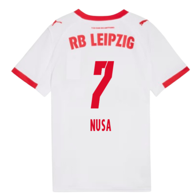 2025-2026 Red Bull Leipzig Home Shirt (Kids) (Nusa 7)-Football Jersey Hub