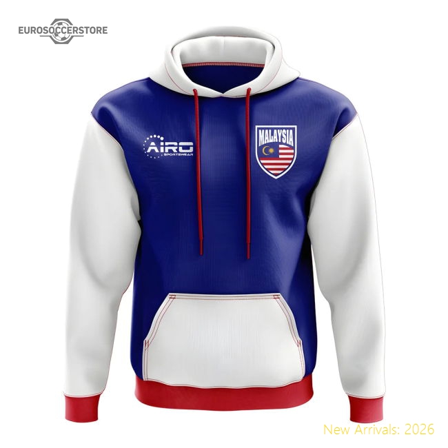 Malaysia Concept Country Football Hoody (Blue)-Football Jersey Hub