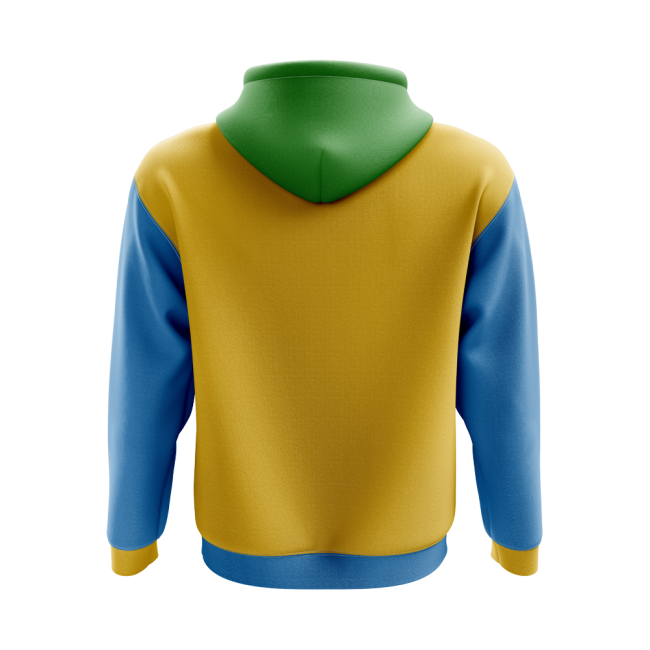 Tanzania Concept Country Football Hoody (Yellow)-Football Jersey Hub