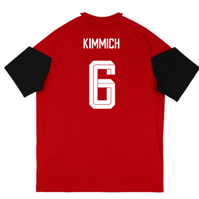2026-2027 Germany Training Tee (Red) (Kimmich 6)-Football Jersey Hub