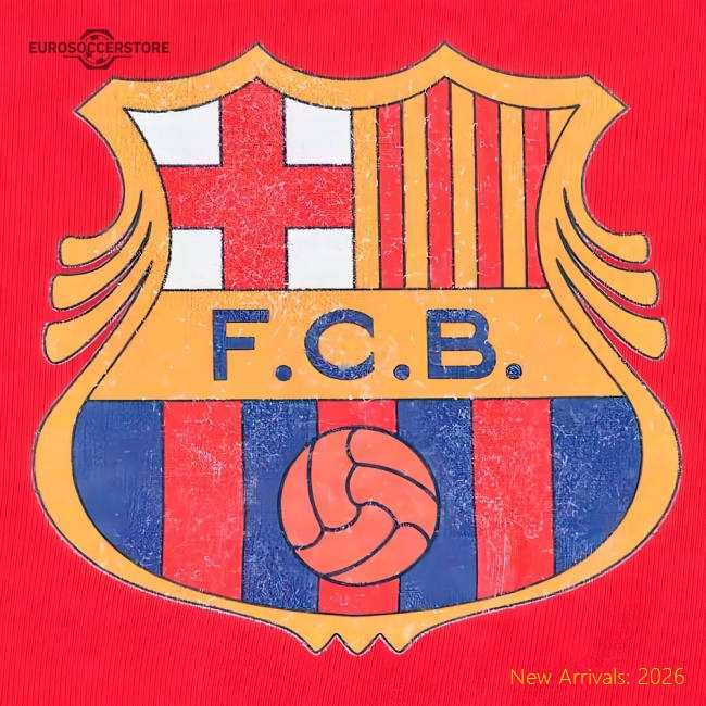Barcelona 12th Man- Red T-Shirt-Football Jersey Hub