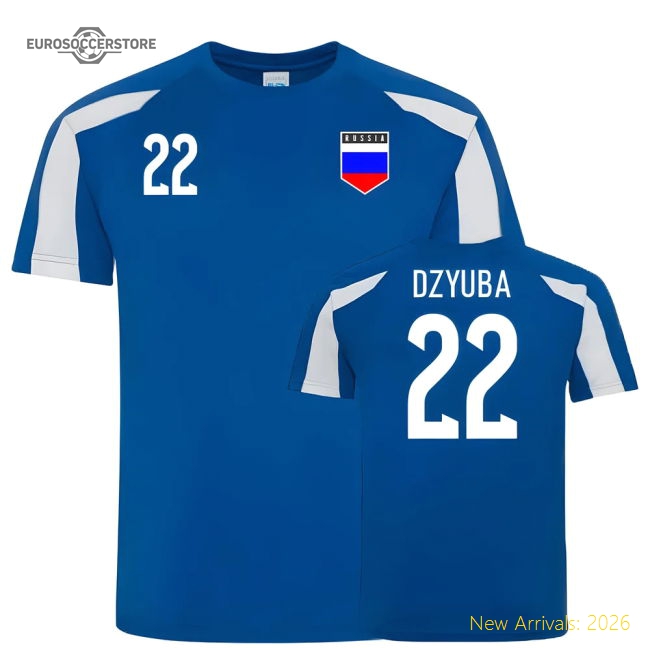 Russia Sports Training Jersey (Dzyuba 22)-Football Jersey Hub