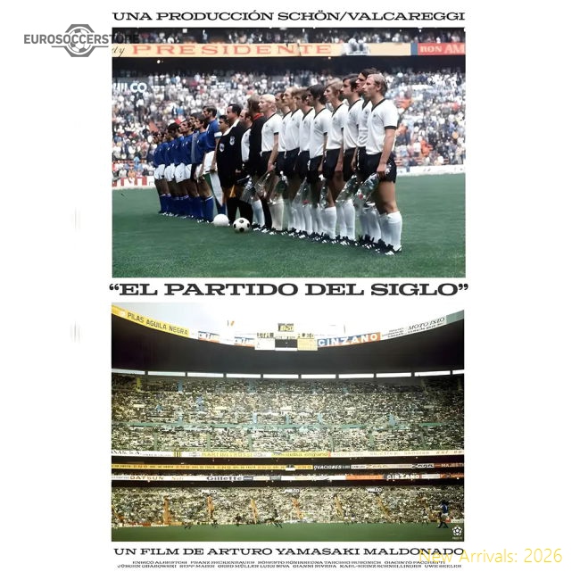 Pennarello: El Partido Del Siglo 1970 - White-Football Jersey Hub