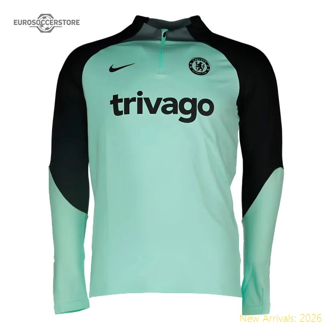 2023-2024 Chelsea Drill Training Top (Mint Foam)-Football Jersey Hub