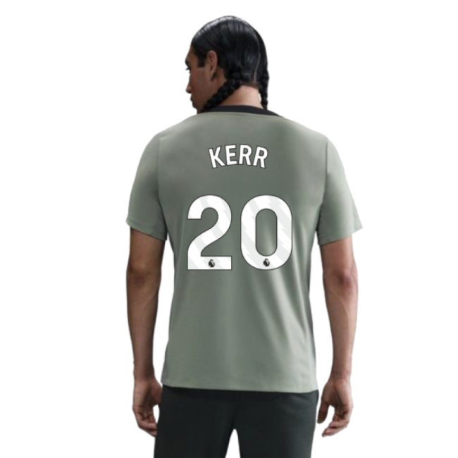2025-2026 Chelsea Strike Training Shirt (Jade Green) (Kerr 20)-Football Jersey Hub