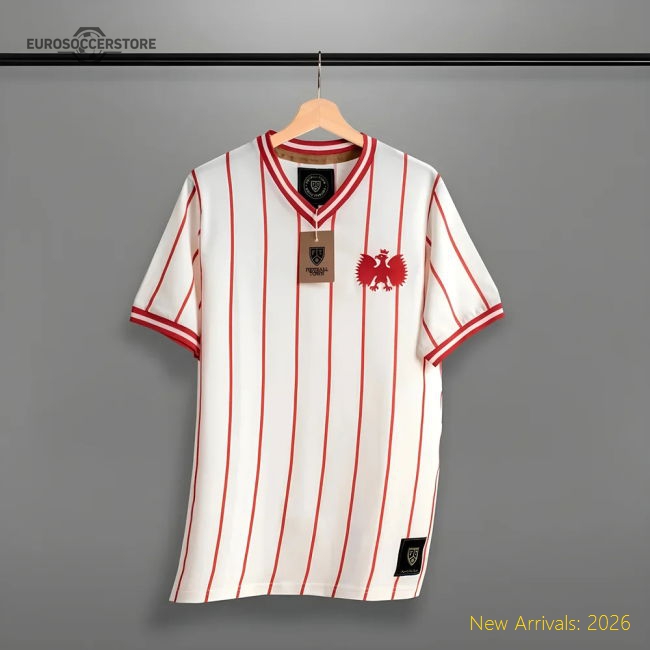 Vintage Poland Orly Soccer Jersey-Football Jersey Hub