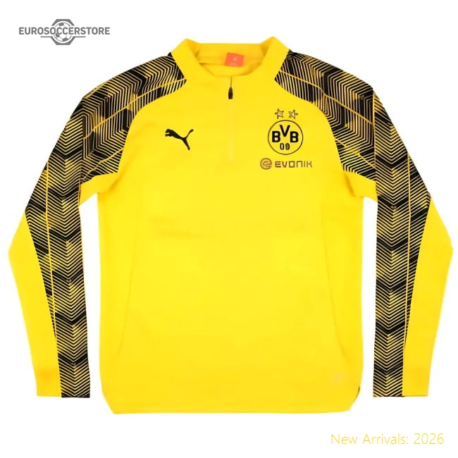 Borussia Dortmund 2019-2020 Long Sleeve Training Top (S) (Good)-Football Jersey Hub