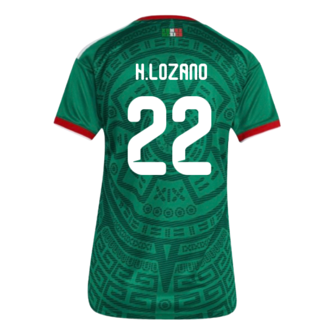 2026-2027 Mexico Home Shirt (Womens) (H.Lozano 22)-Football Jersey Hub