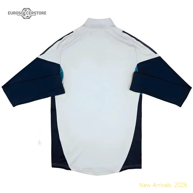 2025-2026 Arsenal Training Top (Grey)-Football Jersey Hub