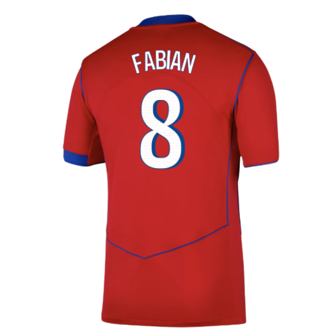 2025-2026 PSG Third Shirt (Fabian 8)-Football Jersey Hub