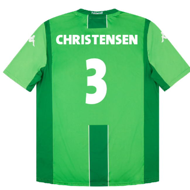 Borussia Monchengladbach 2014-15 Away Shirt ((Excellent) XL) (Christensen 3)-Football Jersey Hub