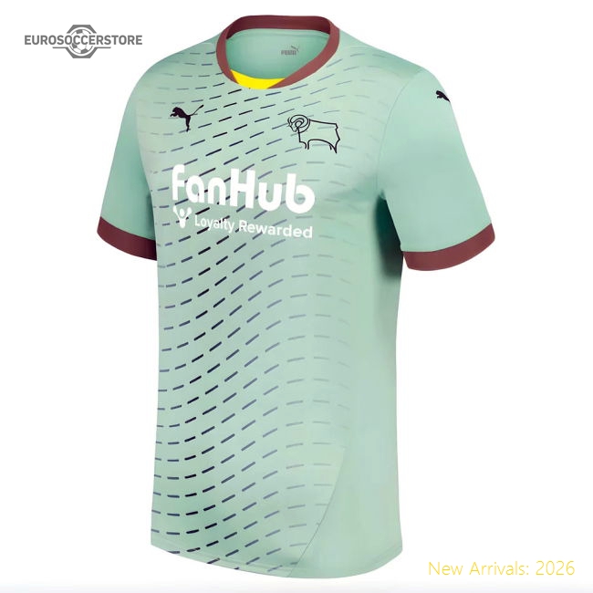 2024-2025 Derby County Away Shirt-Football Jersey Hub