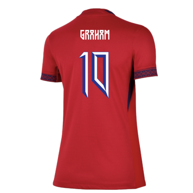 2025-2026 Norway Womens Team Home Shirt (Ladies) (Graham 10)-Football Jersey Hub