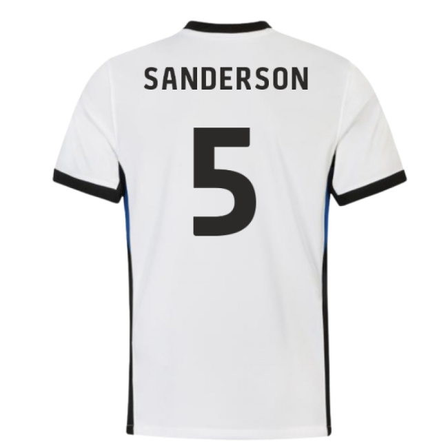 2025-2026 Birmingham City Away Shirt (Sanderson 5)-Football Jersey Hub