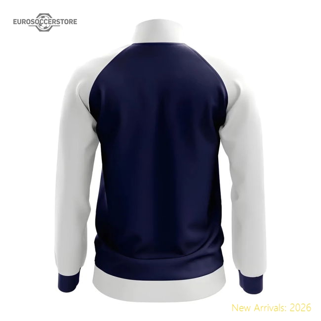 Greece Concept Football Track Jacket (Navy)-Football Jersey Hub