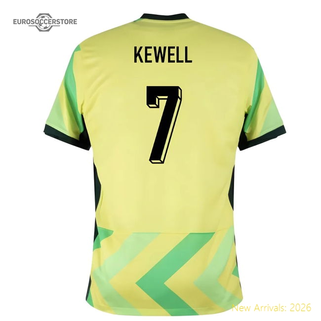 2025-2026 Australia Home Shirt (Kewell 7)-Football Jersey Hub