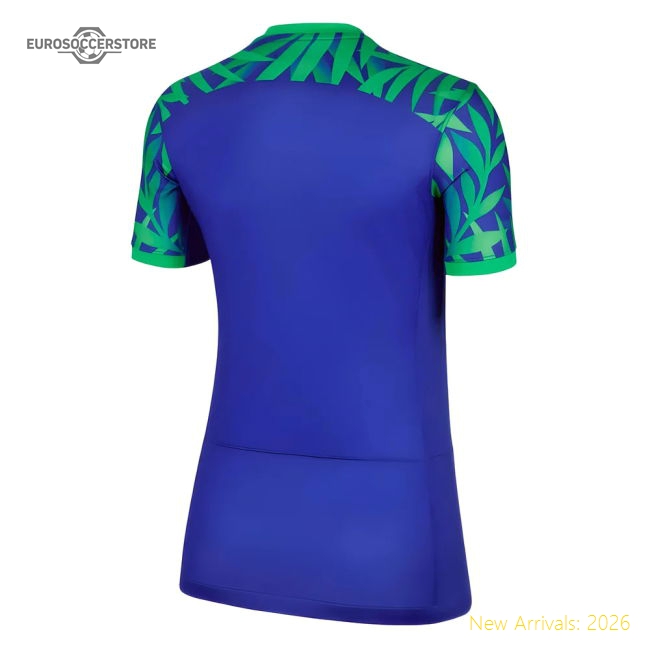 2023-2024 Brazil WWC Away Shirt (Ladies)-Football Jersey Hub