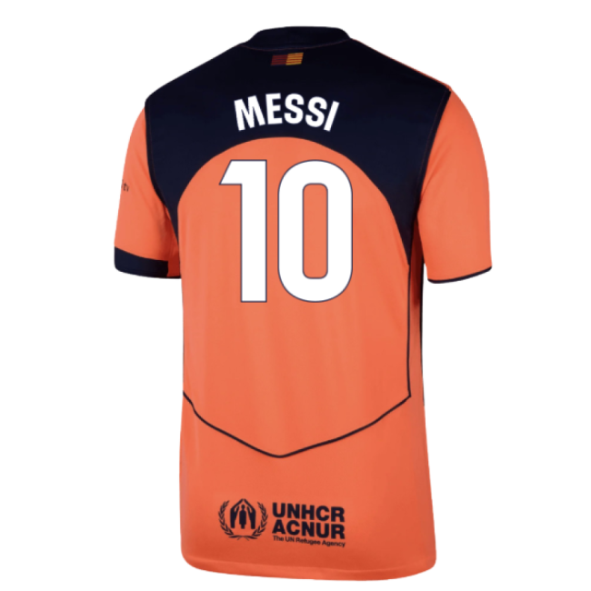 2025-2026 Barcelona Third Shirt (Messi 10)-Football Jersey Hub