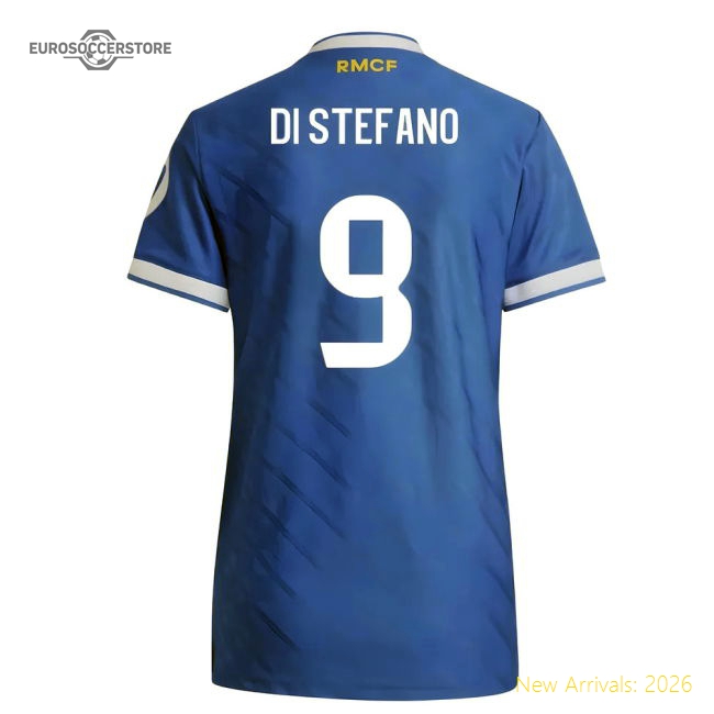 2025-2026 Real Madrid Authentic Third Shirt (Womens) (Di Stefano 9)-Football Jersey Hub