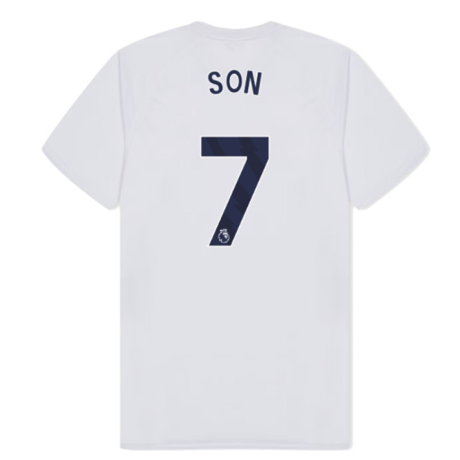 Tottenham Hotspur Poly T-shirt (White) (Son 7)-Football Jersey Hub