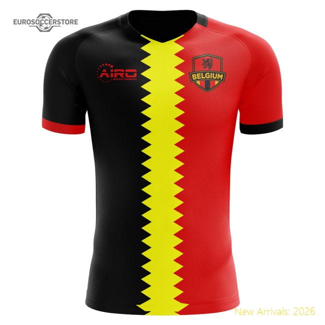 2025-2026 Belgium Flag Concept Football Shirt - Baby-Football Jersey Hub